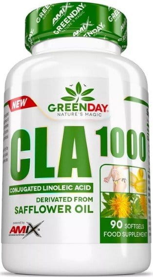 Acide linoléique conjugué CLA Amix Green Day CLA 1000 90 gélules