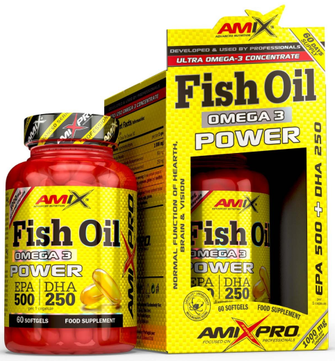 Omega 3 Amix Fish Oil Power 60 gélules