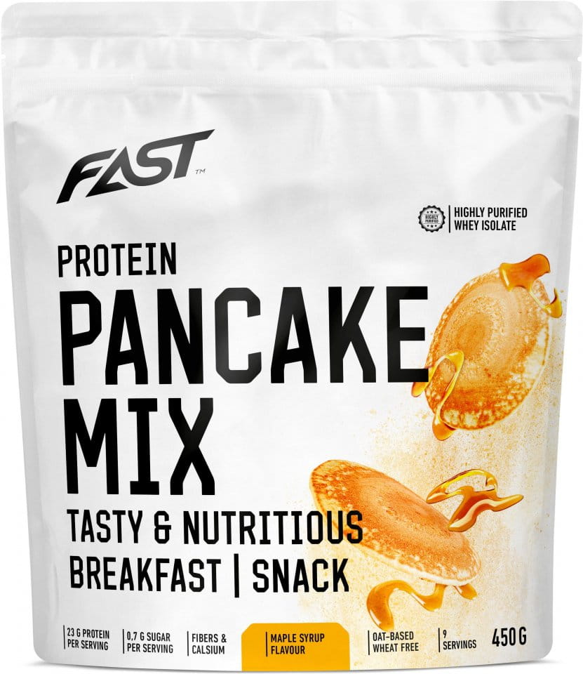 Pancakes protéinés FAST PRO PANCAKE MIX 450G - maple syrup