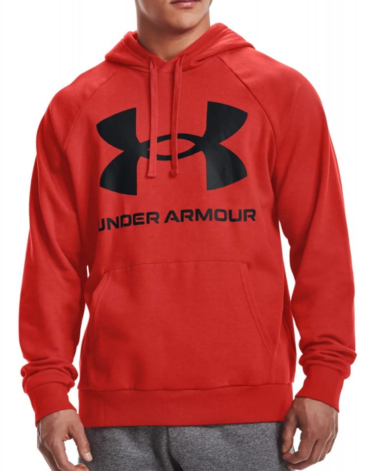 Sweatshirt à capuche Under Armour UA Rival Fleece Big Logo HD-ORG