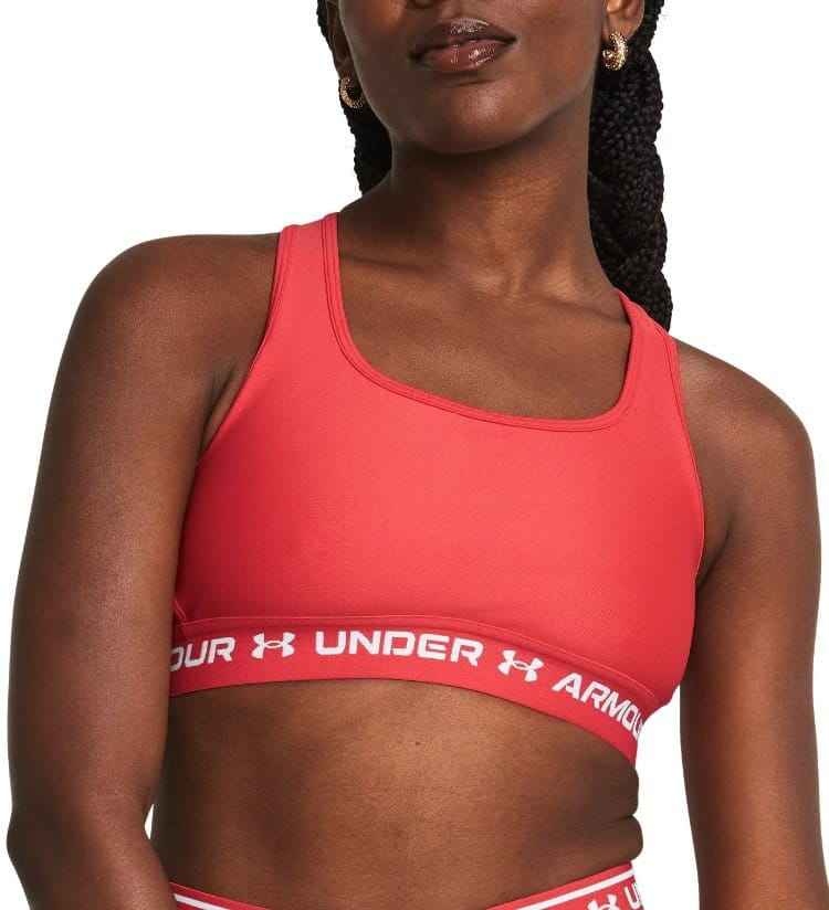 Soutien-gorge Under Armour Crossback Mid Bra-RED