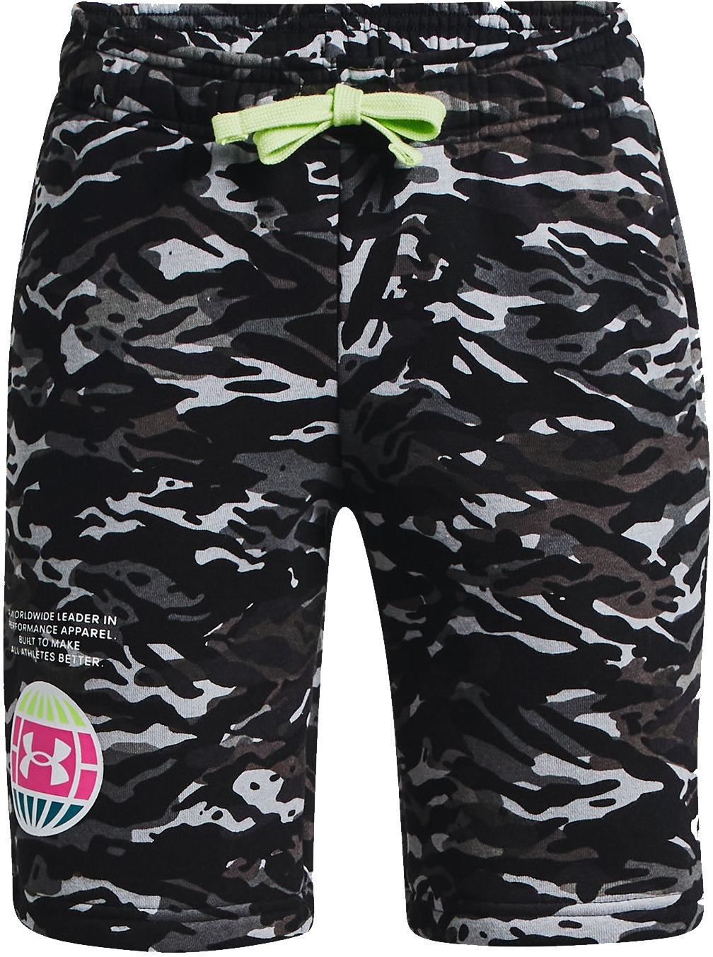 UA Rival Fleece ANAML Short-BLK