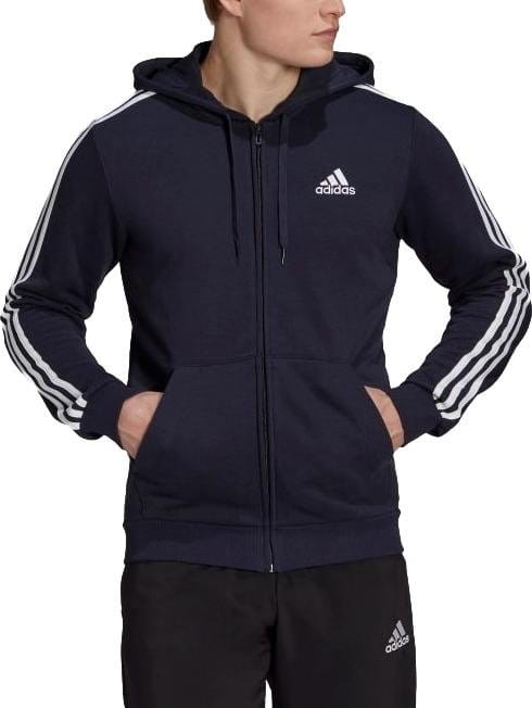Sweatshirt à capuche adidas Sportswear M 3S FT FZ HD